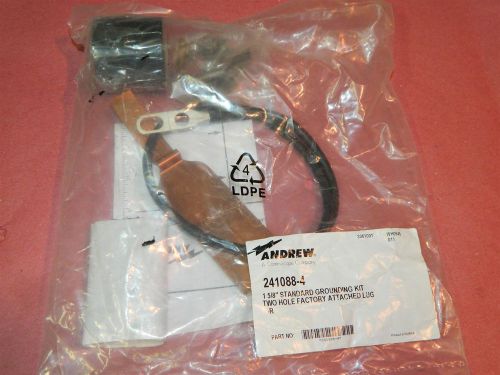 Andrew 241088-4 1 5/8&#034; Standard Grounding Kit 2&#034; With Factory Attached Lead