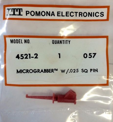 NIB Pomona 4521-2 Micrograbber w/.025 Square Pin