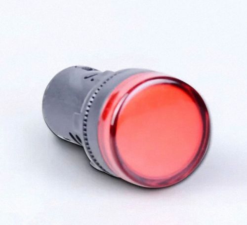 new 5Pcs Red LED Indicator Pilot Signal Light Lamp 24V