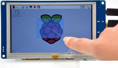 5inch HDMI Resistive Touch Screen LCD 800x480 for Raspberry Pi B, B+, P2 Board