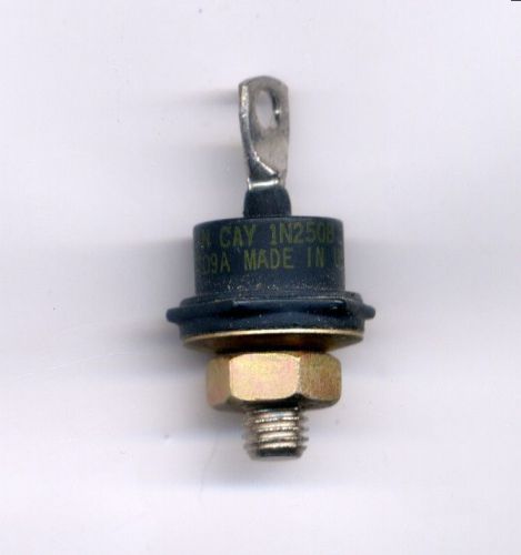 Rare Jan 1N250B Stud Mount 200 Volt 40 Amp Power Diode by Westinghouse