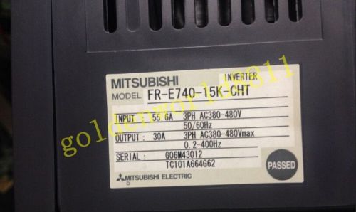 Mitsubishi inverter FR-E740-15K-CHT 380V 15KW good in condition for industry use