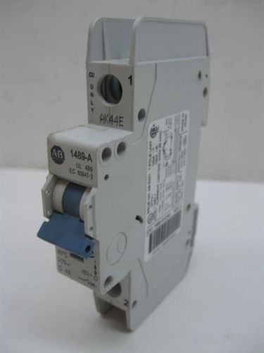Allen bradley 1489-a1c040 circuit breaker 4 amp, 277v for sale