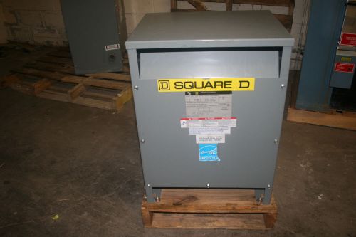Square d sorgel ee15t151hct, 15 kva insulated transformer, 3 ph,480 to 240 delta for sale