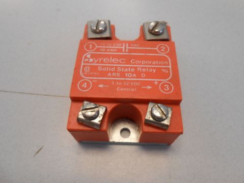 SYRELEC CORP ARS10AD SOLID STATE RELAY