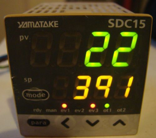 Yamatake DC15 Single Loop Controller C15TV0TA0300