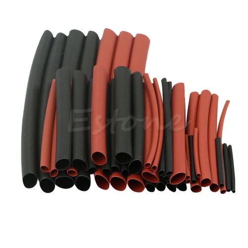 42Pcs Polyolefin H-type Heat 2:1 Shrink Tubing Tube Sleeving Assorted Wrap Wire