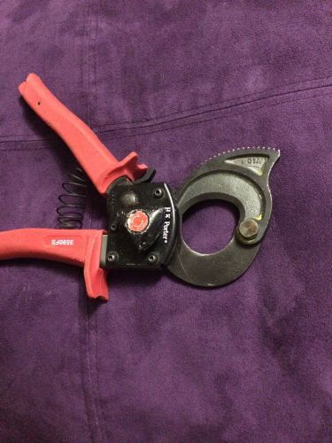 HK Porter 3590FS Ratcheting Cable Cutter One Hand Ratchet 750MCM Max