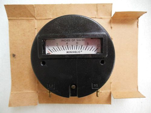 Dwyer Minihelic Pressure Gauge Model No. 5010 0-10&#034; w.c.