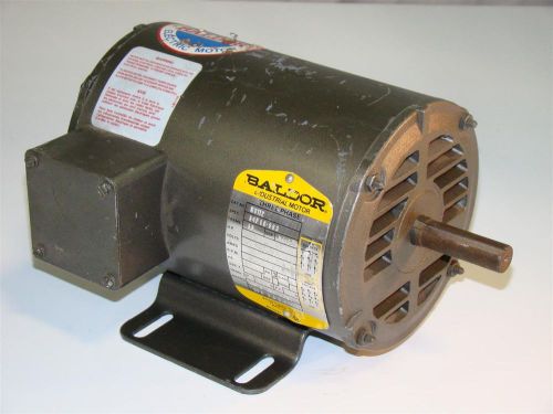 Baldor electrical motor 3ph .75hp 230/460v 1725rpm m3112 for sale