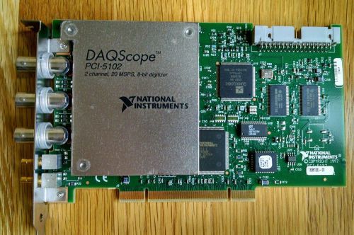 National Instruments PCI-5102 W/Software &amp; Manual