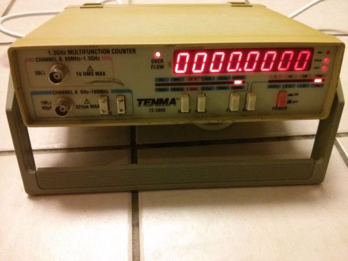 Tenma 72-5000 1.3 GHz Multifunction Counter Works