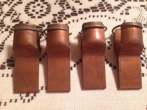 LOT OF 5 Fuse Reducers 216E With 4 Kliplocks RELIANCE