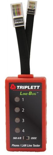 TRIPLET LINE-BUG 4 PHONE/LAN LINE TESTER