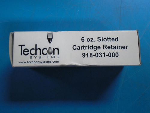 Techcon 918-031-000 6oz. Slotted Cartridge Retainer
