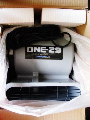 Bluedri one-29 gfci 3-speed carpet air mover dryer blower new grey bluedri for sale