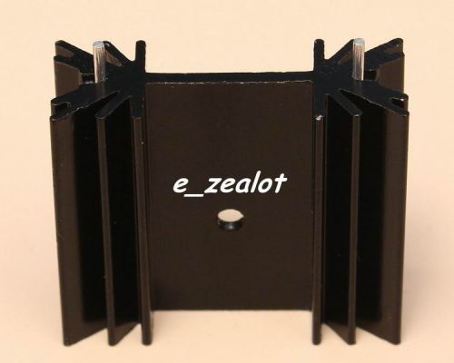 5PCS Triode IC heat sink For TO-220 Aluminum 30*34*12MM