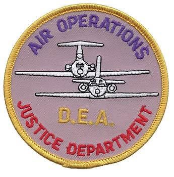 DEA Air Operations Patch Item #E234