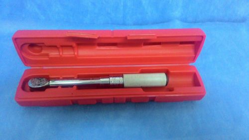 Snap On 1/4&#034; Drive 10-50 In Lbs Torque Wrench QC1R50