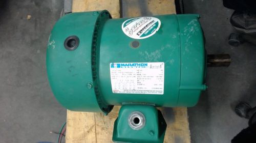 MARATHON, E953, 3 HP, 1760 RPM, 208-230/460 VOLTS, 182T FRAME, 7VA182TTFR4026DP