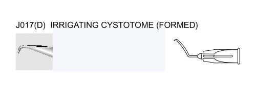 O2030 IRRIGATING CYSTOTOME FORMED 16 MM, BEND LENGTH 12MM Ophthalmic Instrument