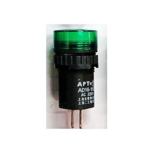 1 piece green  Light   LED indicator DIAMETER16mm 110V 20mA