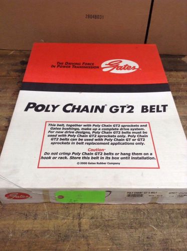 Gates 8mgt-2520-36 poly chain gt2 synchronous belt-nib for sale