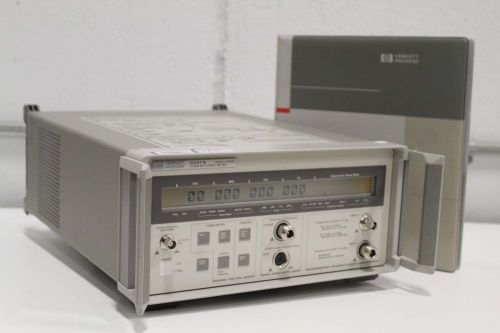 Hp 5347A 10Hz to 20Hz Counter Power Meter with Current Calibration &amp; Manual