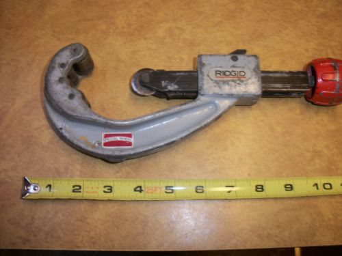 Ridgid tools usa model 152 quick acting pipe tube cutter wheel 1/4&#034; - 2 5/8&#034;nice for sale