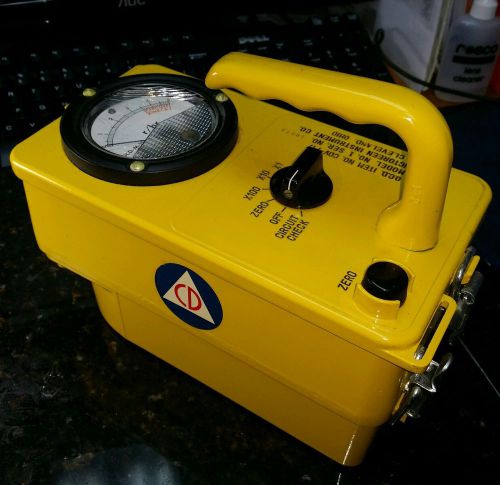 Radiological Survey meter Victoreen CD V-117 Civil Defense