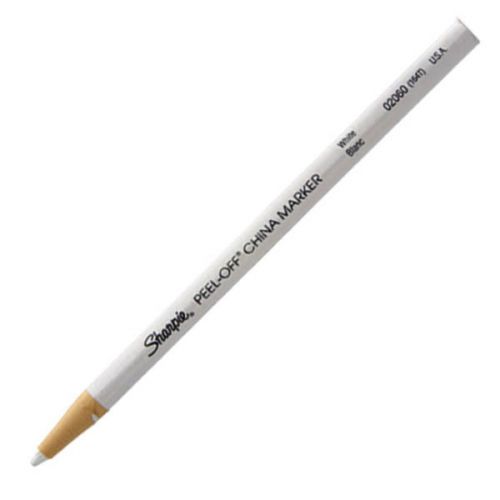 Sharpie #2060 peel off china marker, white for sale