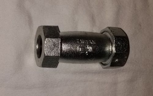 3/4&#034; x 15 steel compression coupling fitting new for sale