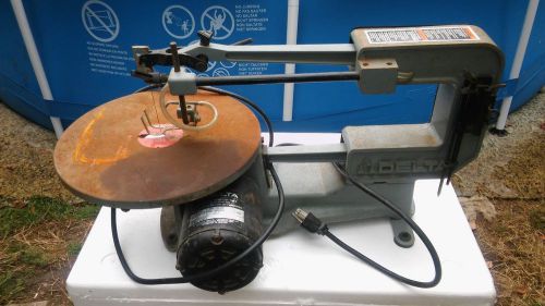 DELTA SCROLL SAW Model # 40-560  Working Condition.
