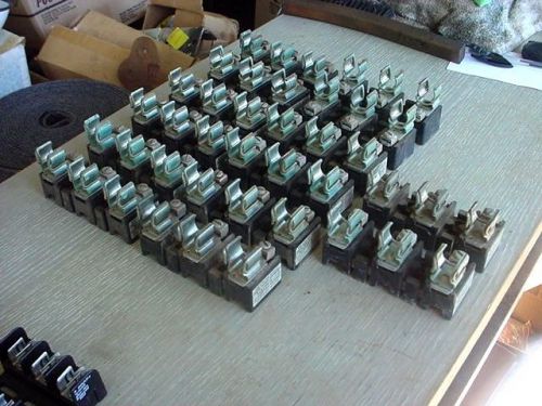 AB ALLEN-BRADLEY 30A electrical fuse blocks holders X-401978 machine panel box