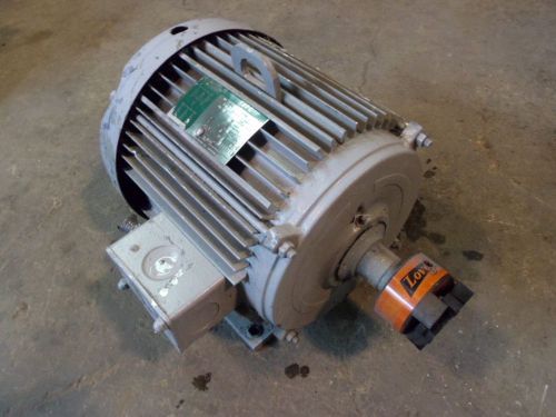 LINCOLN 15HP AC MOTOR #9171023 FR:254T 230/460 1750:RPM 3PH USED