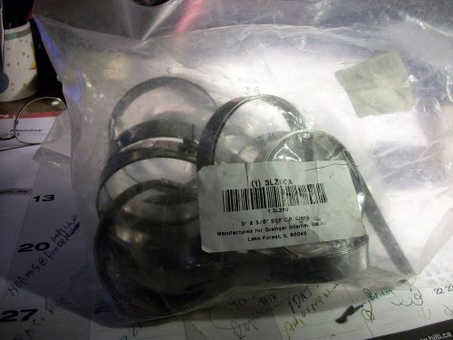 New hose clamp galvanized steel 2 3/4&#034; x 5/8&#034; for sale
