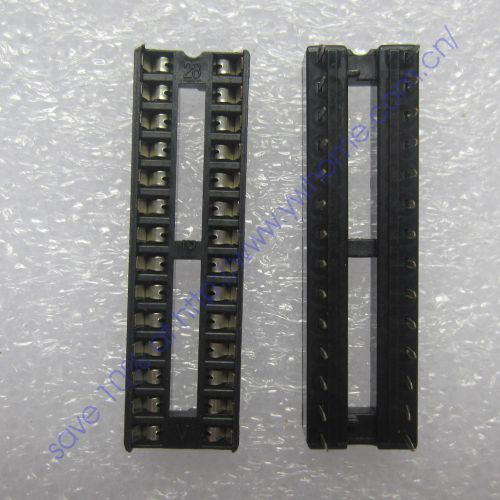 NEW 5 x 28 pin DIP IC Sockets Adaptor Solder long