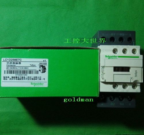 1pcs NEW Schneider AC contactor LC1-D258E7C AC48V in box