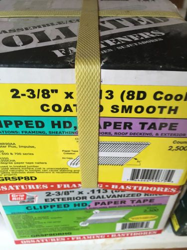 Grip Rite Clipped HD Neumatic Paper Taped Framing Nails2 3/8 x .113 8D