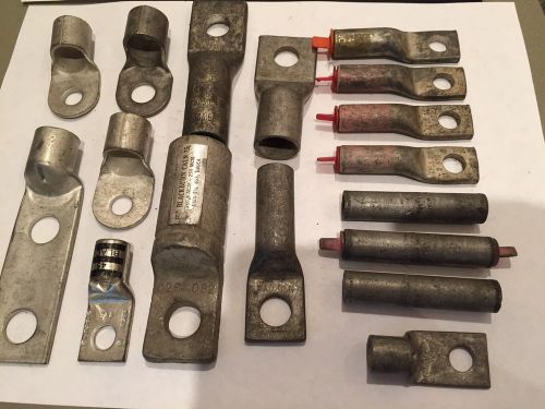 Miscellaneous electrical lugs and compression sleeves for sale