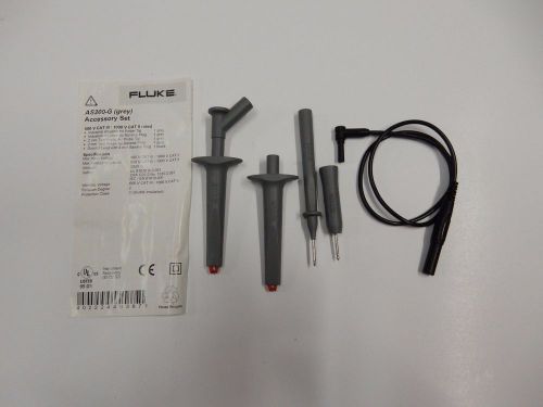 FLUKE AS200-G SCOPE PROBE ACCESSORY SET GRAY VPS200 and PM8918 NEW