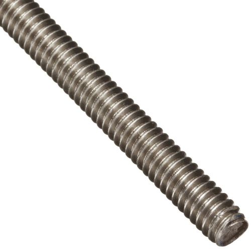18-8 Stainless Steel Fully Threaded Rod, 1/4&#034;-20 Thread Size, 36&#034; Small Parts