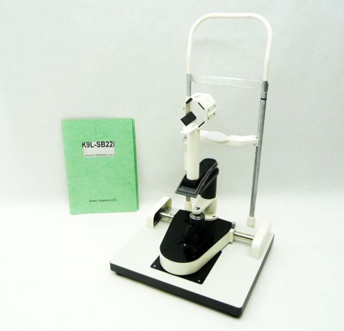 Kowa k9l-sb22k ophthalmic fundus camera slit lamp chin lift stand genesis sl14 for sale