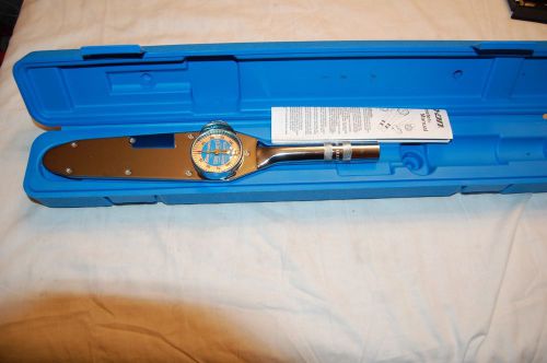 Snap-on 1/2&#034; Drive Dial Torque Wrench 0-125 Newton Metric