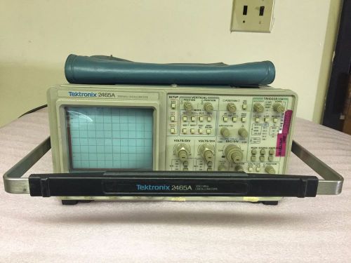 Tektronix 2465A Analog Oscilloscope *FOR PARTS*