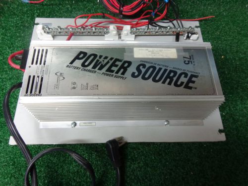 Duracom TPS Power Source PC75 Battery Charger/Power Supply on 19&#034; Rack mount