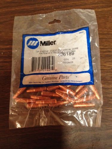 Miller206189 FASTIP Welding Contact Tips.052-3/64(pack Of 25).15 Packs Available