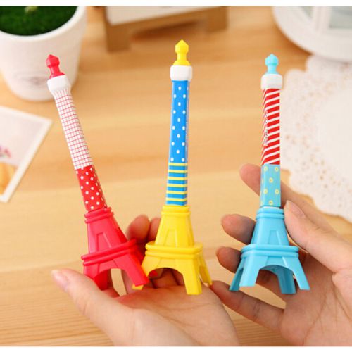 Durable 1X Eiffel Tower Stereo Tower Creative Stationery Ballpoint Pen Best