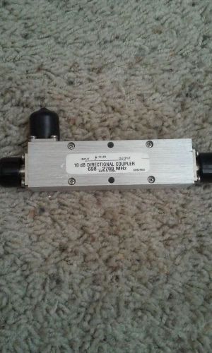10 dB DIRECTIONAL COUPLER 698-2700 MHz