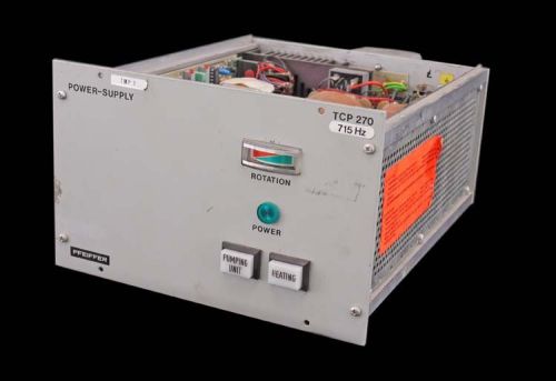 Pfeiffer TCP-270 715Hz 300W Vacuum Turbo Pump Controller Unit Power Supply PARTS